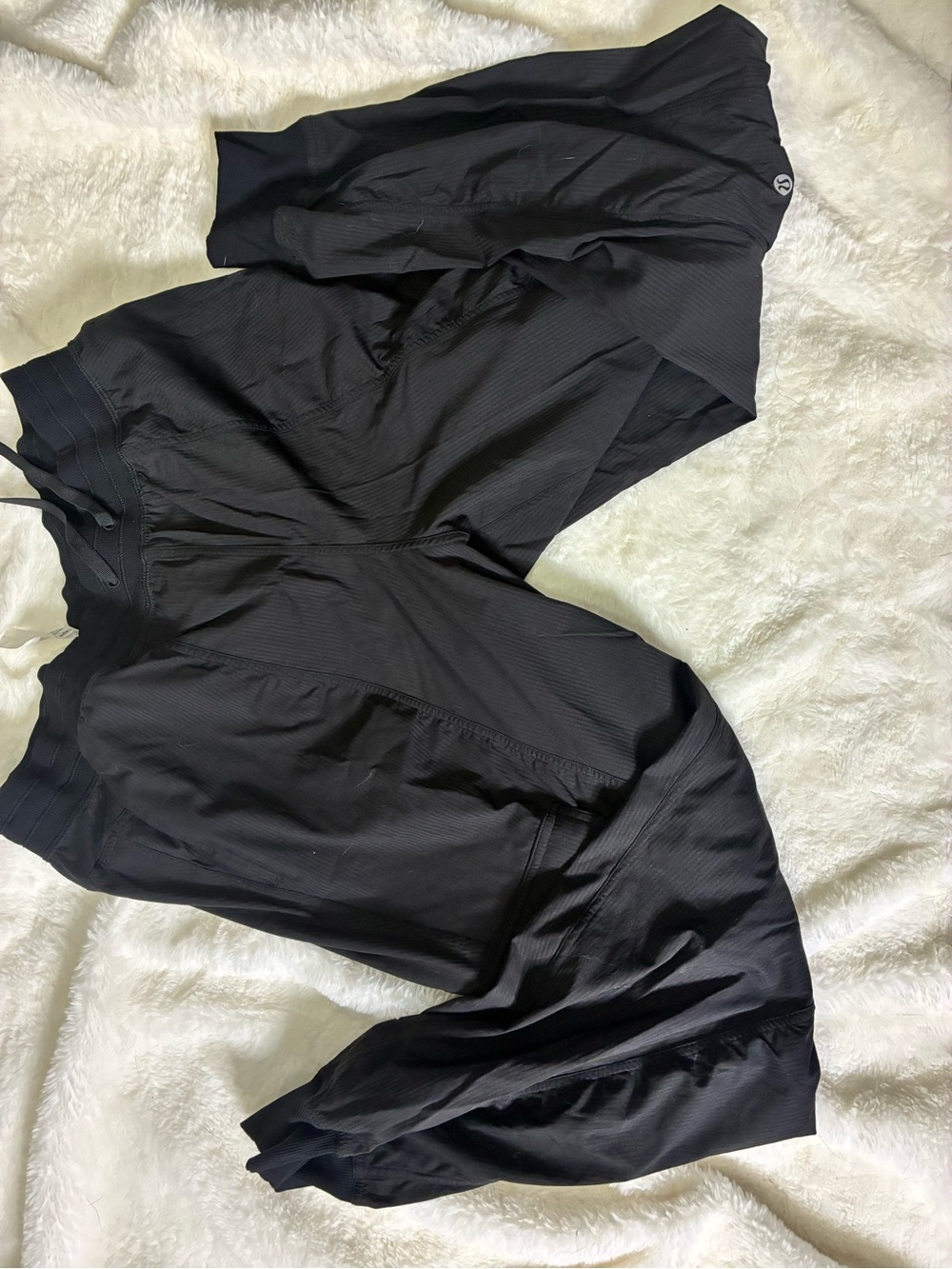 lululemon athletica Black Track Joggers